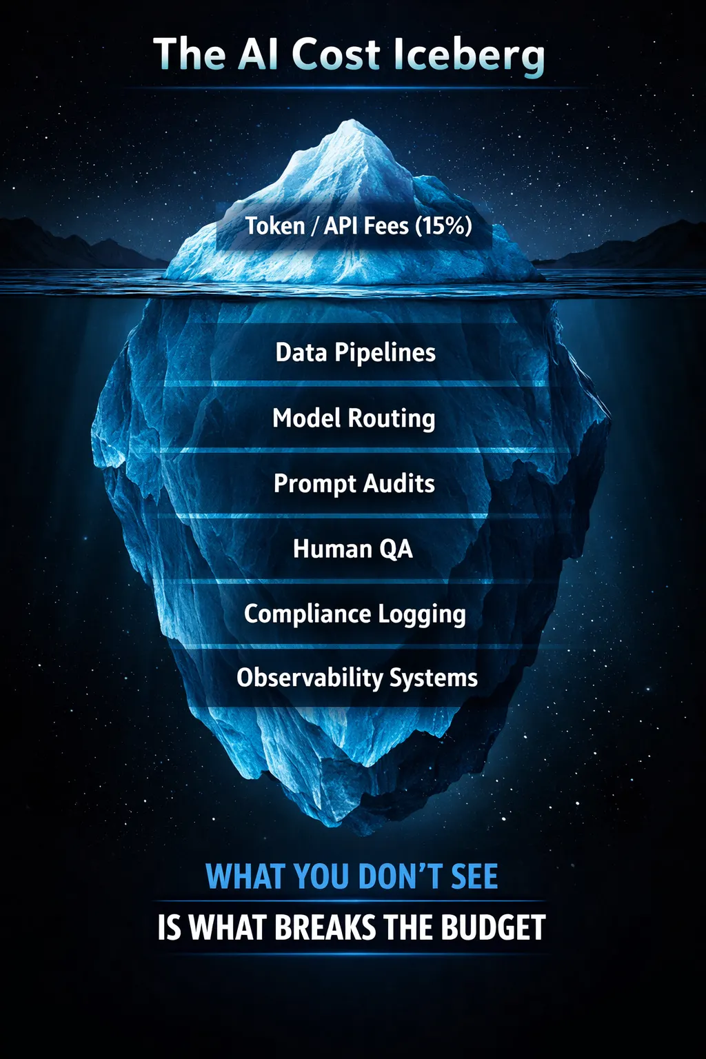 The AI Cost Iceberg - Why Your GenAI Pilot Will Overspend in Production